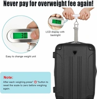 Digital Luggage Weighing Scale For Flights & Travel 
