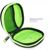 Earphone Carrying Case  - Black 