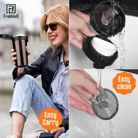 Vacuum Insulated Stainless Steel Travel Flask  - Black