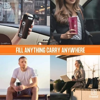 Vacuum Insulated Stainless Steel Travel Flask  - White