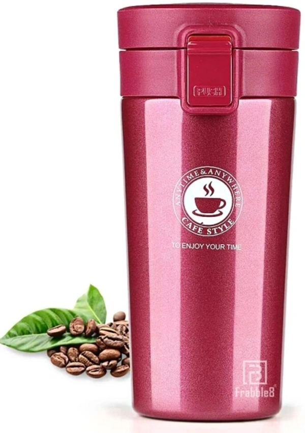 Vacuum Insulated Stainless Steel Travel Flask  - Pink