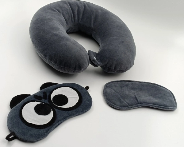 Neck Pillow And Eye Shade 