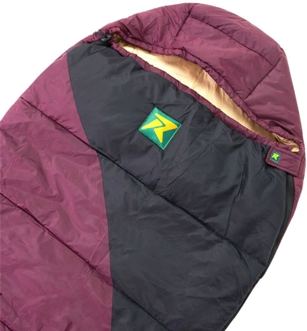 Black Mummy Shape Sleeping Bag 