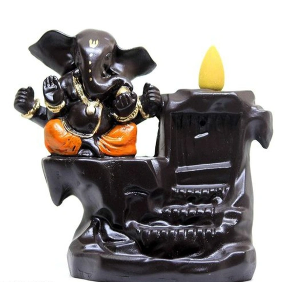 *Ganesha With Smoke Fountain*