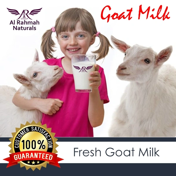 Al Rahmah Fresh Goat Milk, 500 Ml ( Half Litre)