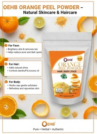 OEHB Orange Peel Powder 100g(Pack of 2 Each-50g) - 100g