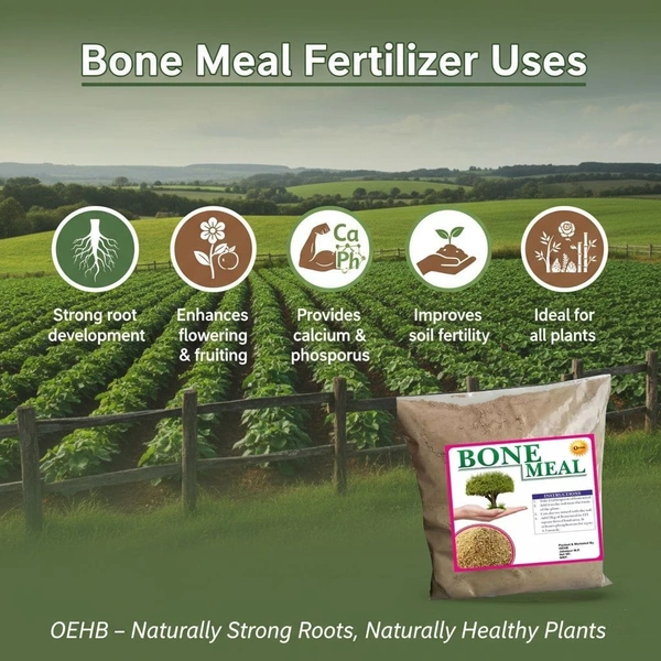 OEHB Bone Meal Fertilizer for Plants 50kg