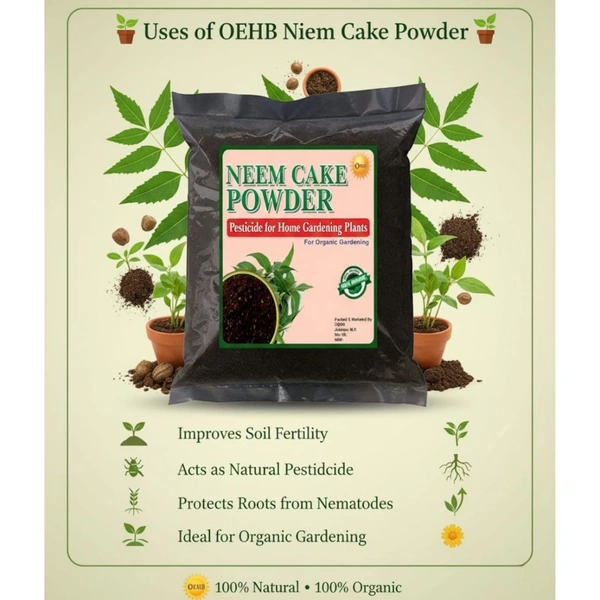 OEHB Neem Cake (Neem Khali) Powder Form 5kg