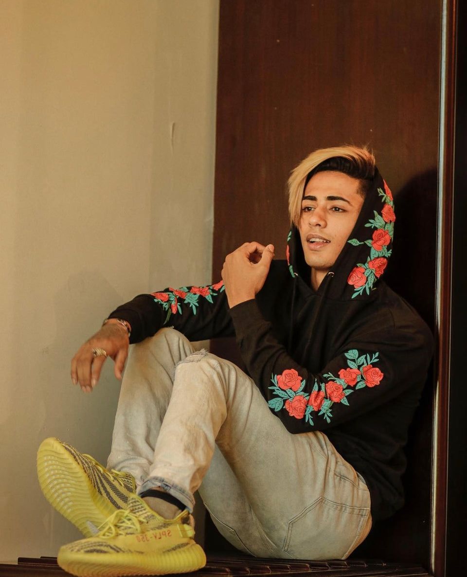 Danish Zehen FLORAL HOODIE