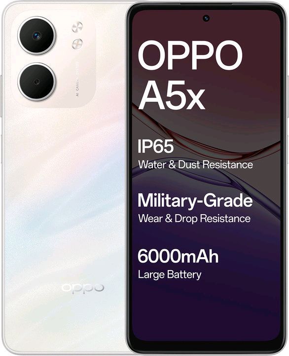 Oppo A5x 5g 4gb 128gb Laser White