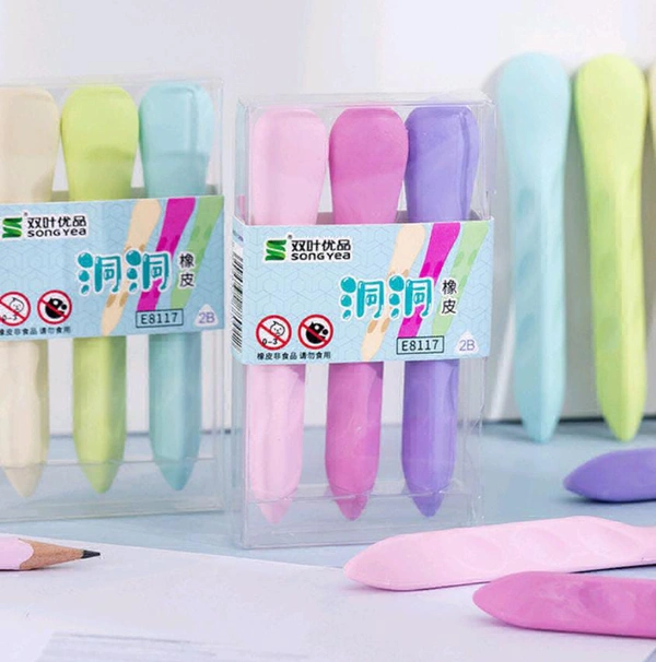 Nail Finer Eraser Pack (3pc) 