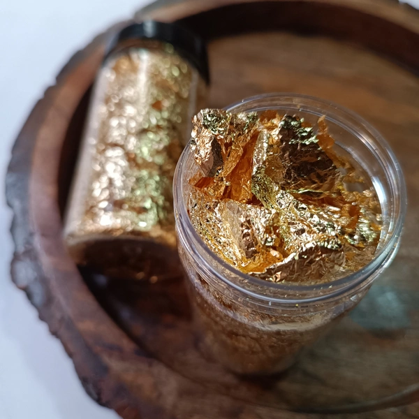 Golden Flake Jar 