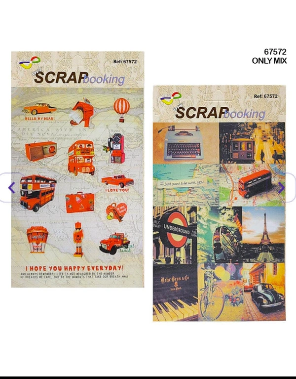 Journal Sticker Pack (1pc) Random