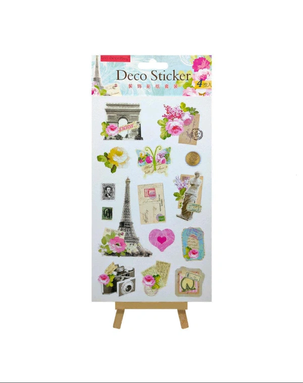 Deco Sticker (4 Pc Pack) 
