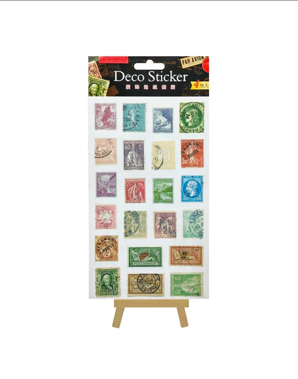 Deco Sticker (4 Pc Pack) 