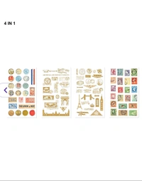 Deco Sticker (4 Pc Pack) 