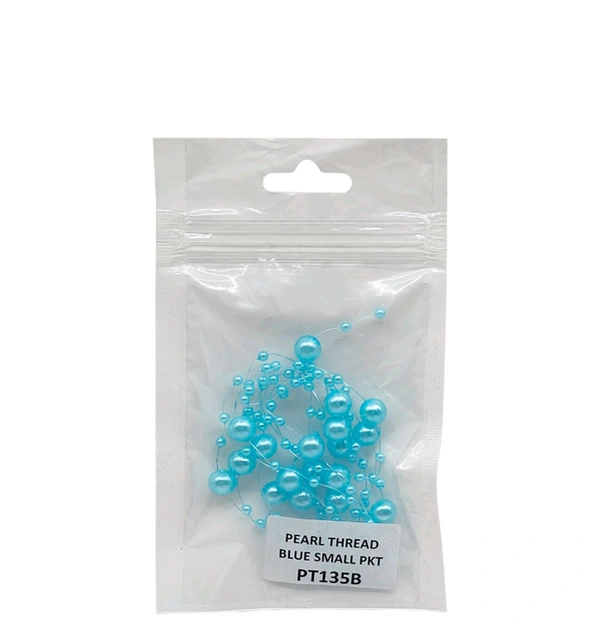 Pearl Thread (1.35 Approx) Blue