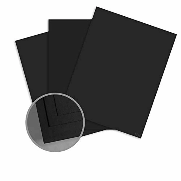 Black Cardstock A3 (300 Gsm) 5 Sheets