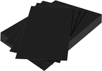 Black Cardstock A3 (300 Gsm) 5 Sheets