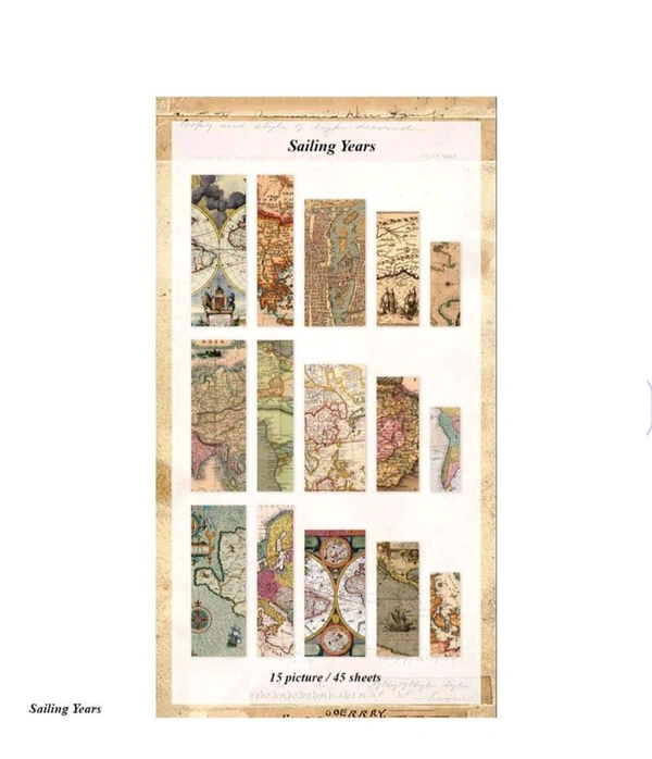 Selling Years Paper Stickers (45pc) 