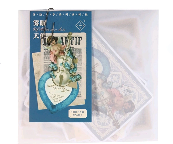 Journal Decor Material Paper Cutout (50pc)