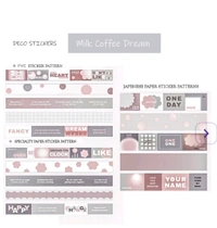 Pvc Transparent Sticker Pack (45pcs)