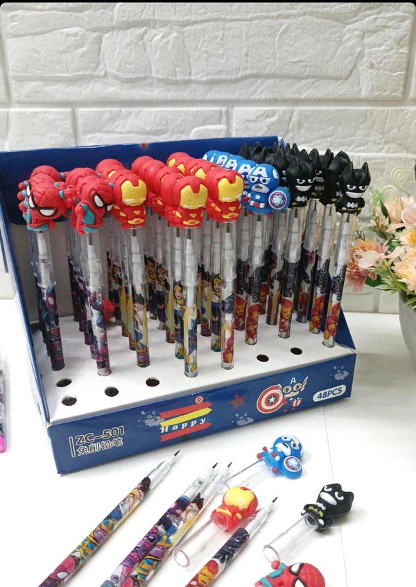 Avenger Superhero Pencil 4 Pc Combo 