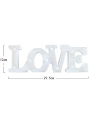 Room Decor Love White LED Light 