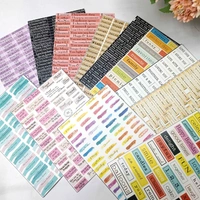 4x6 Inches Sentiment Tag 12 Sheets Combo 