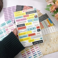 4x6 Inches Sentiment Tag 12 Sheets Combo 
