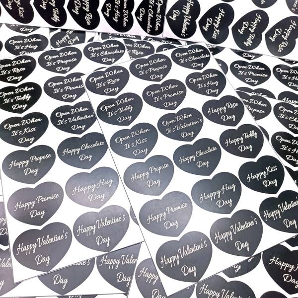 Valentines Tags 2 Sheets 