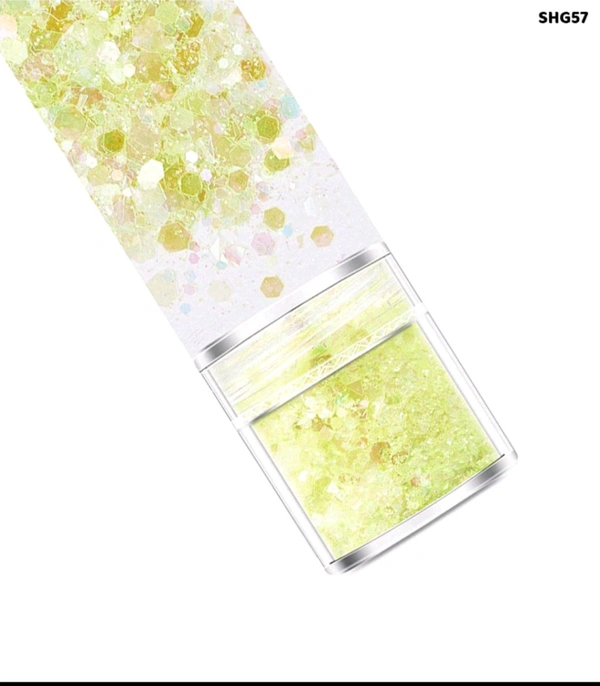 Shimmer Glitter Laser Neon Green 