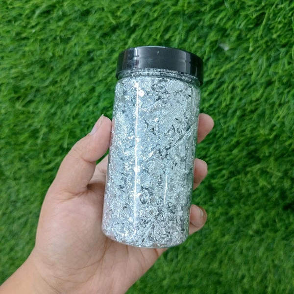 Silver Flake Jar 