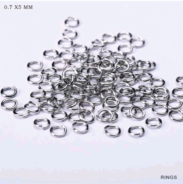 Silver Jump Rings (20grms) 0.7×5MM