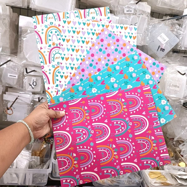 A4 Paper Pack (5 Sheets) 300 Gsm 