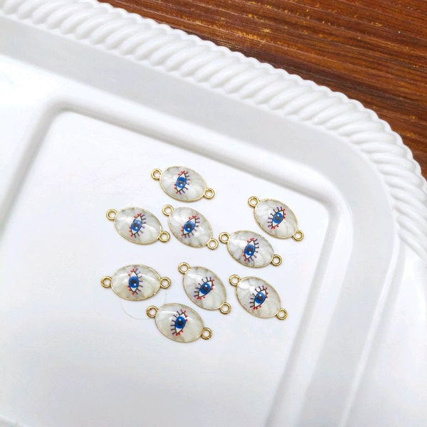 Evil Eye Bracelet Metal Charm Pack Of 5 Pc 