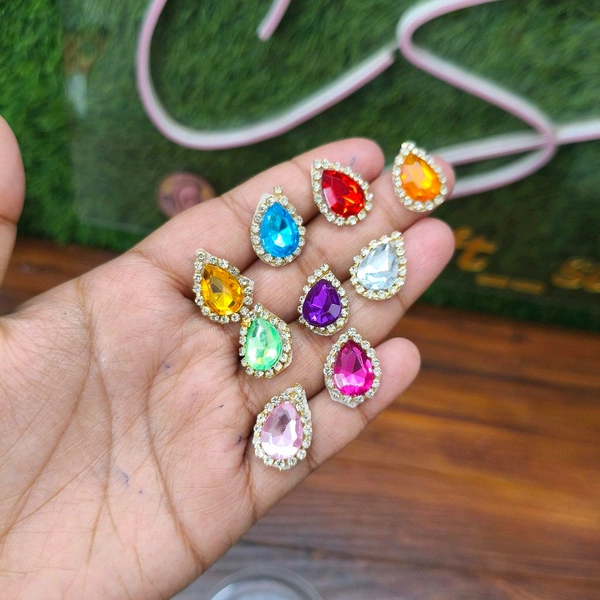 Diamond Shape Multi Stone Pack Of 20 Pc 