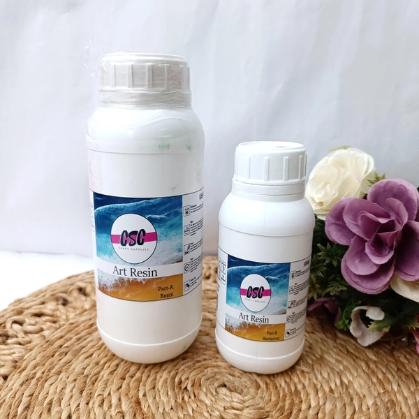 Resin 2:1 RATIO 600 GRMS Crystle Clear 
