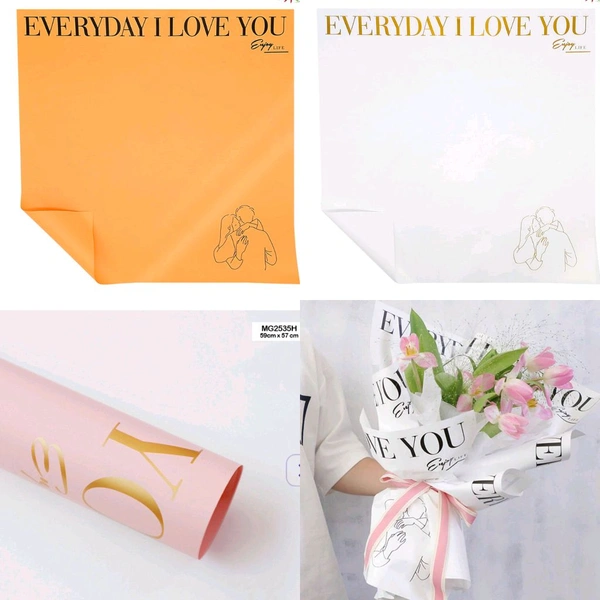 Wrapping And Bouquet Sheets Pack Of 100