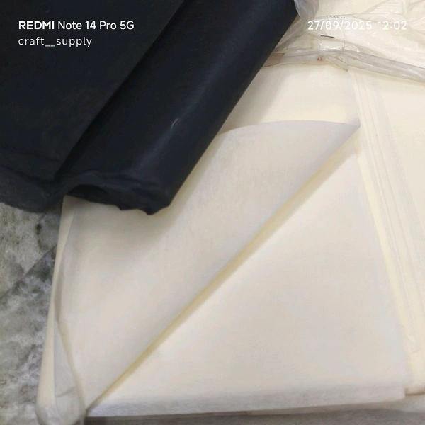 Wrapping And Bouquet Sheets Pack Of 10 White 