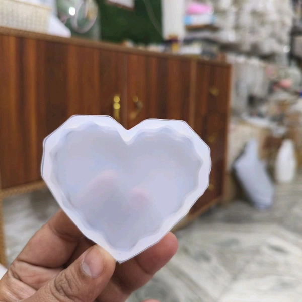 Heart Agate  Mold 3 Inches