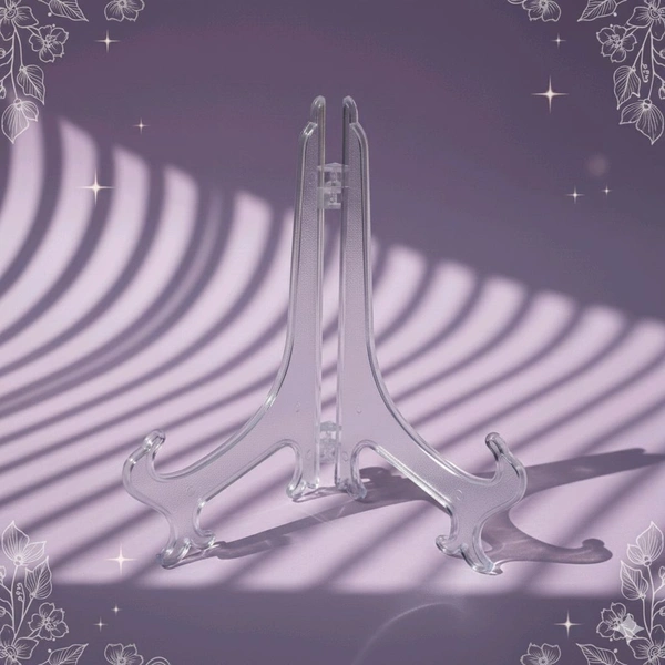 Acrylic Easel Stand 4 Inch (2pc Combo ) 