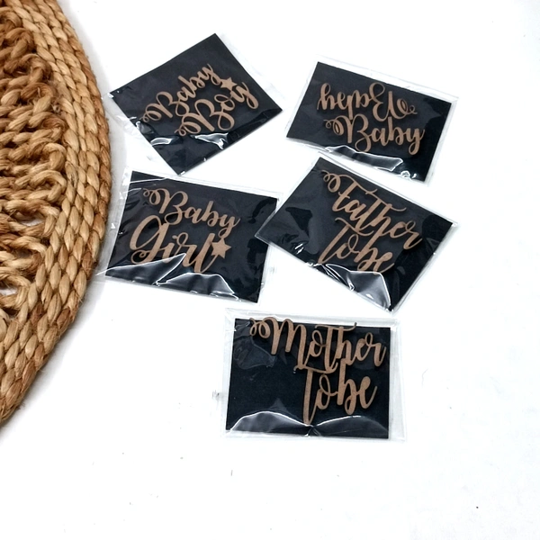 MDF Cutout Baby Theme Pack Of 5 