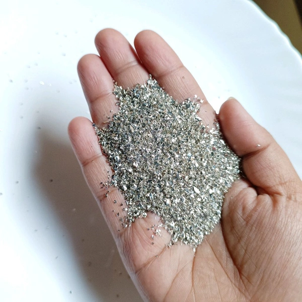Silver Resin Stone/ Granules 450 Grms