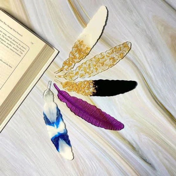 Feather Bookmark Mold