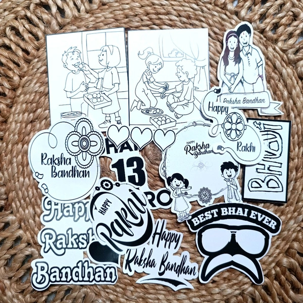 Rakhi Sticker Pack Waterproof (R7) 