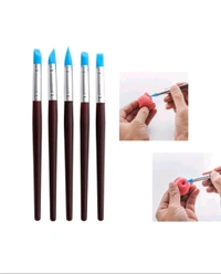 5pc Silicon brush Set 