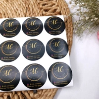 Personalised  Sticker 1.5 Inches (150pcs) 