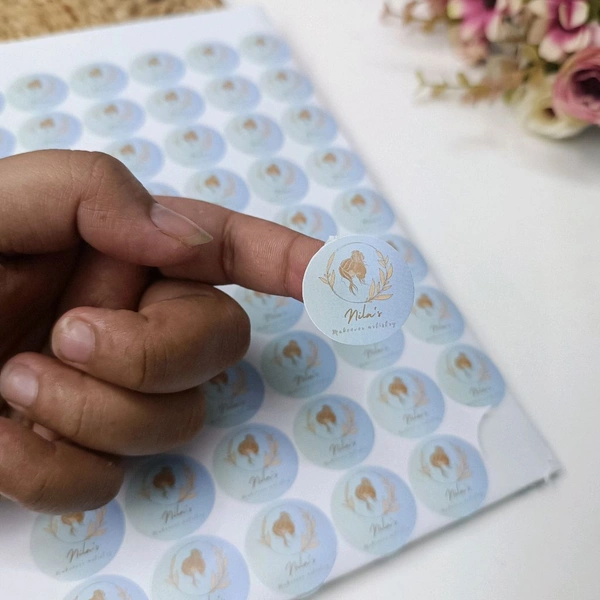 Personalised Sticker 1 Inches (200pcs)