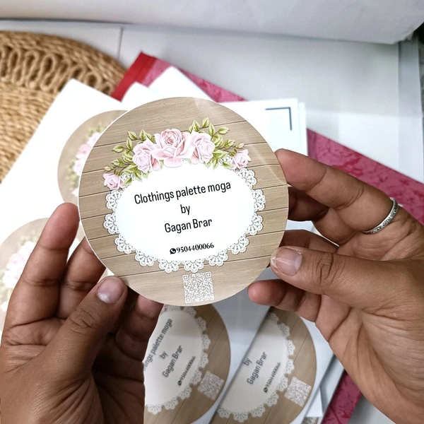 Personalised Sticker 4 Inches (100-105pcs)